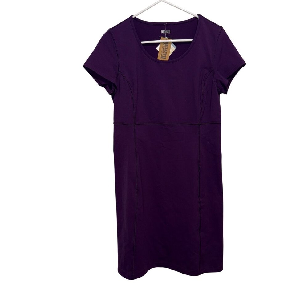 Duluth Trading Co Womens NoGA Active Dress Purple Size S